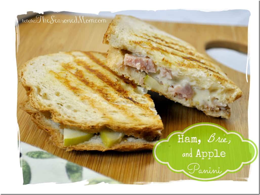 Ham Brie Apple Panini