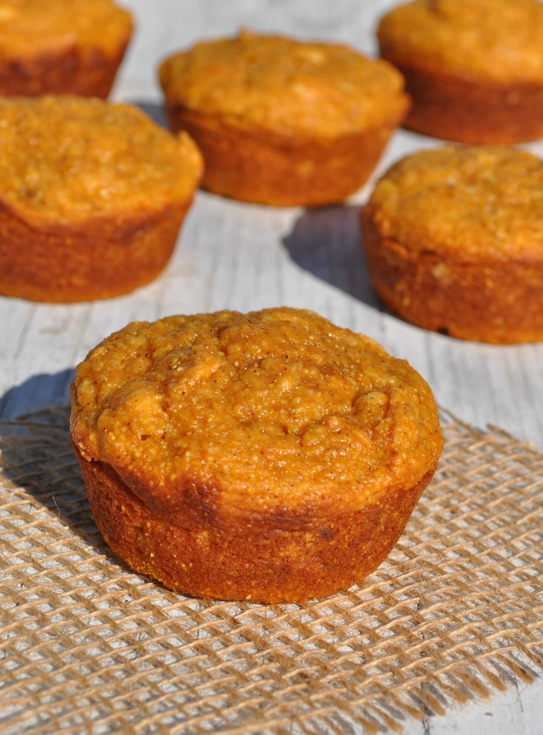 Sweet Potato Corn Muffins - The Seasoned Mom