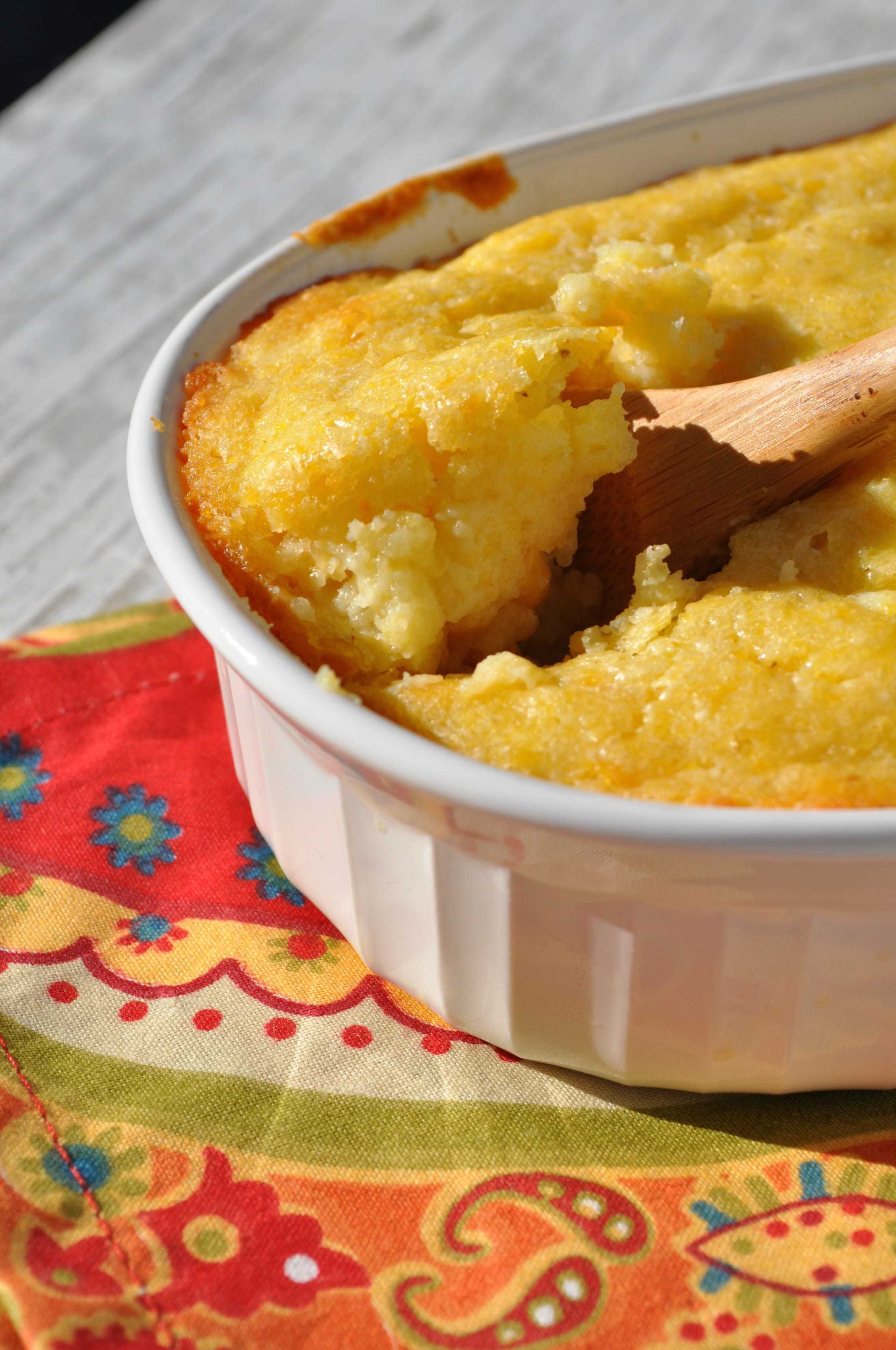 4-Ingredient, 4-Minute Corn Pudding - The Seasoned Mom