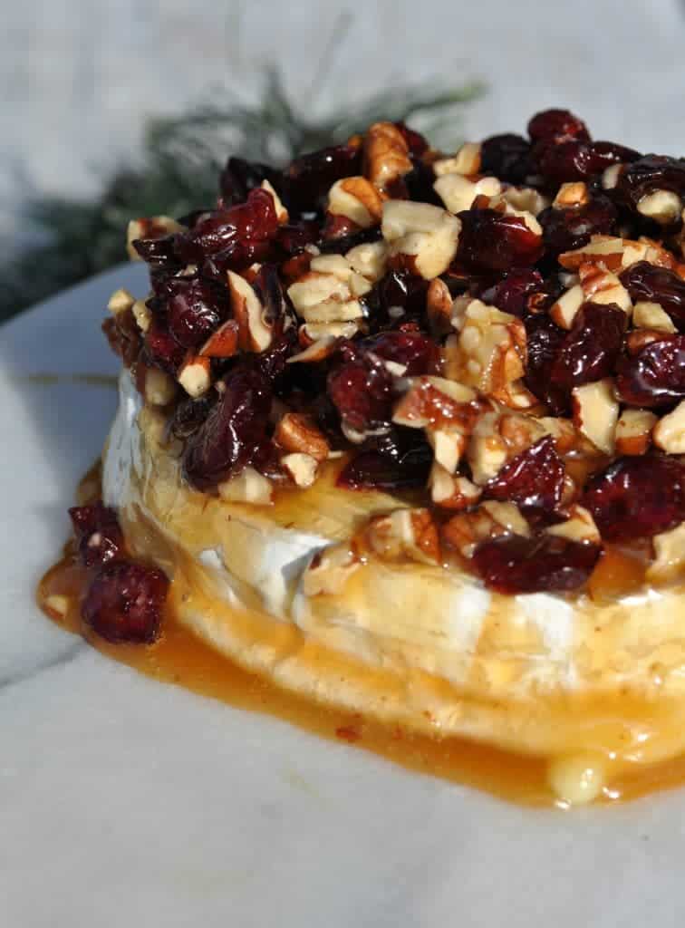 Caramel Nut and Cranberry Brie 2