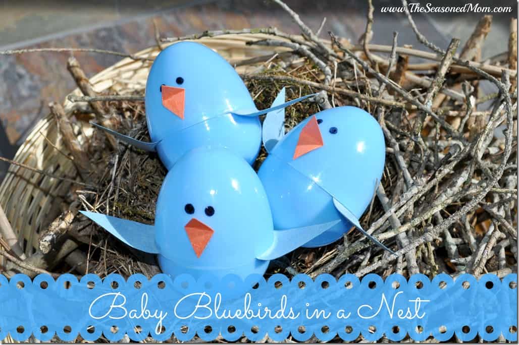 Spring Craft: Baby Bird's Nest - The Seasoned Mom