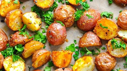 Cajun Potatoes (Oven Roasted) • Craving Some Creativity