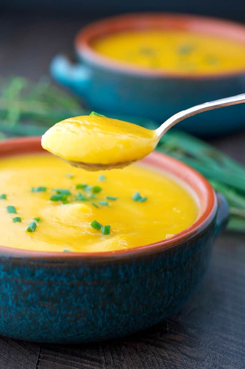 The Best Roasted Butternut Squash Soup - The Seasoned Mom