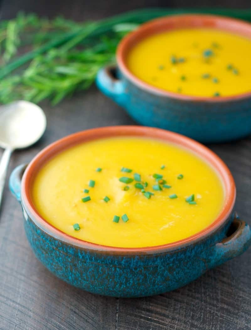 The Best Roasted Butternut Squash Soup - The Seasoned Mom