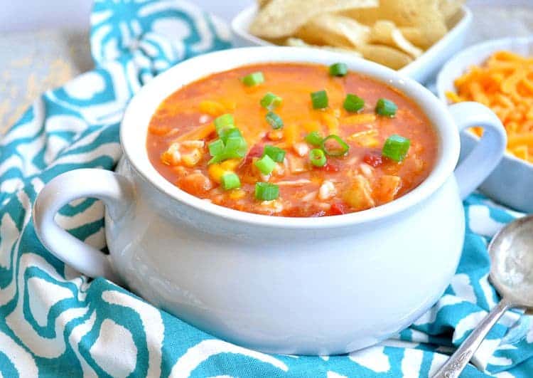 Mexican Chicken & Rice Soup