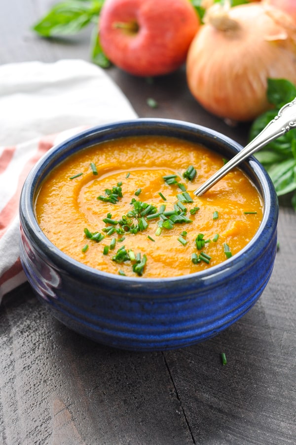 Healthy and Easy Pumpkin Soup - The Seasoned Mom