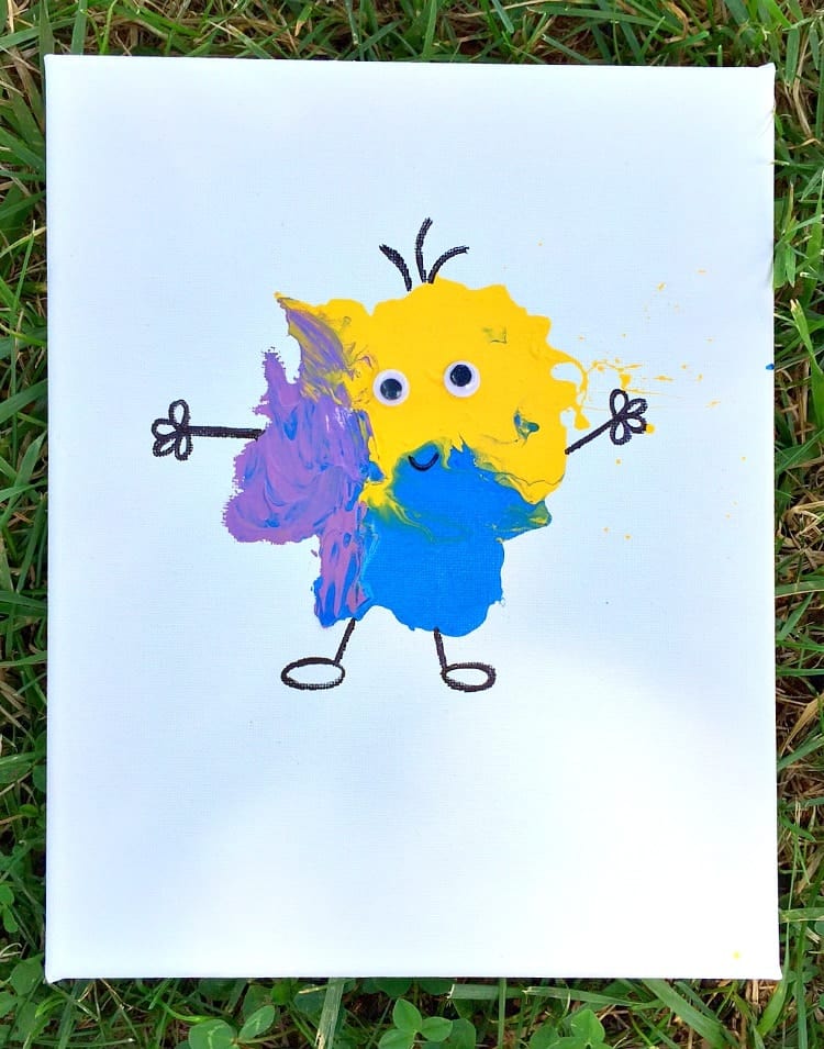 Art for Kids: Blow Painting