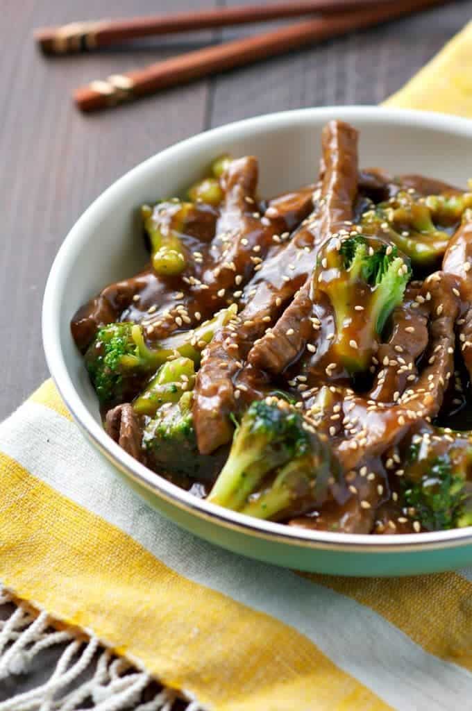 One-Skillet Mongolian Beef and Broccoli | The Seasoned Mom