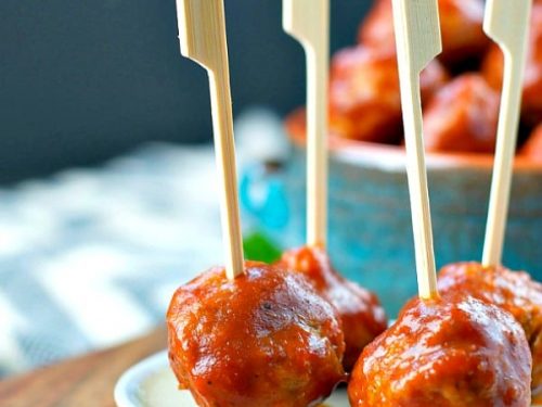 3-Ingredient Slow Cooker Meatballs