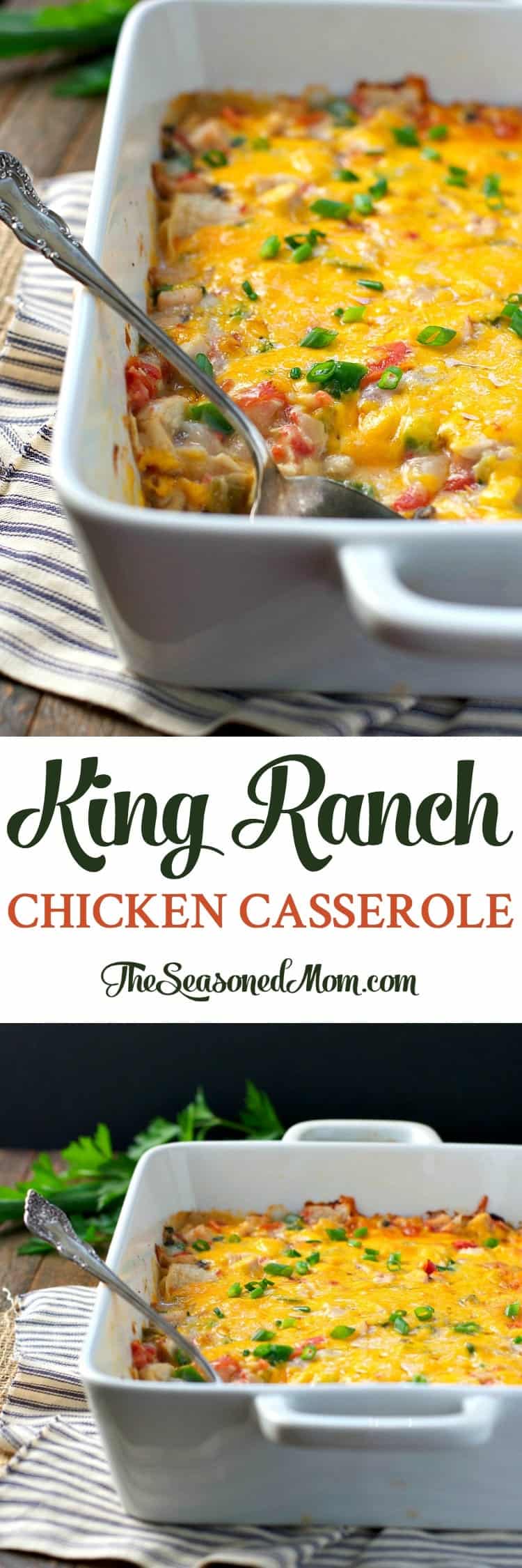 King Ranch Chicken Casserole - The Seasoned Mom