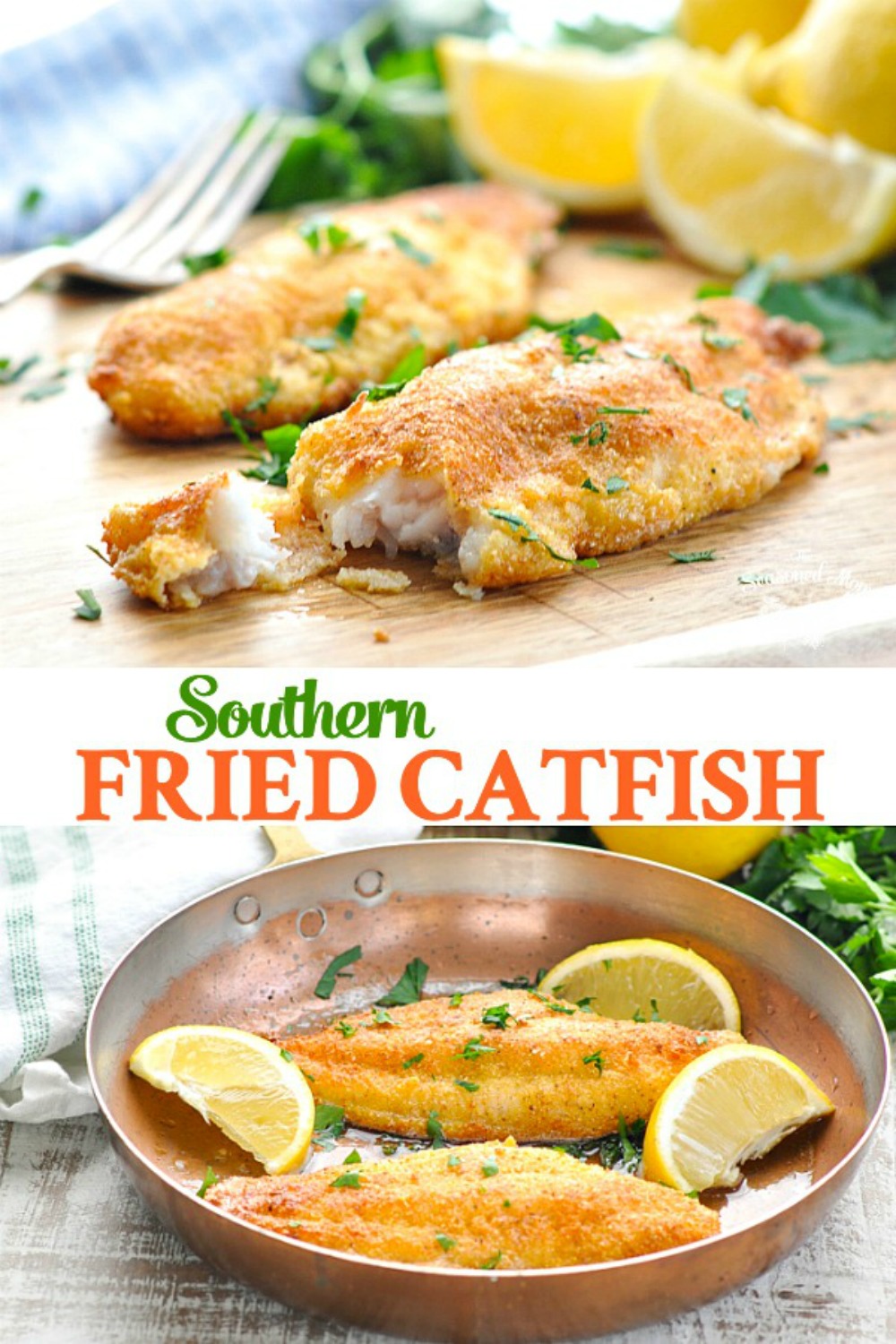 Crispy Southern Fried Catfish - The Seasoned Mom