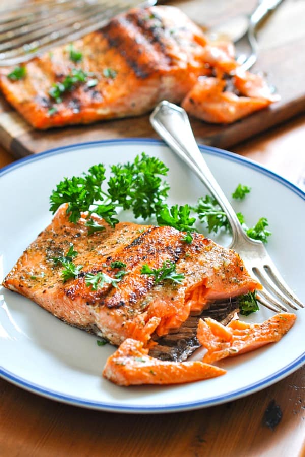 The Perfect 15-Minute Grilled Salmon - The Seasoned Mom