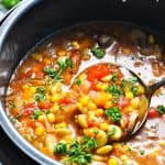 Summer Vegetable Soup {Instant Pot + Stovetop + Crock Pot} - The ...
