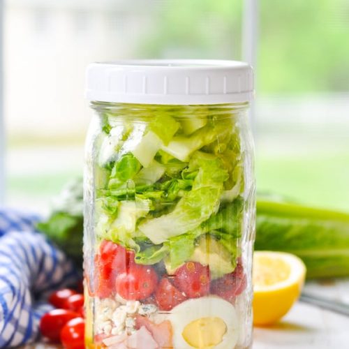 Make Weekly Meal Prep Easy With Salad in a Jar - Farm Flavor