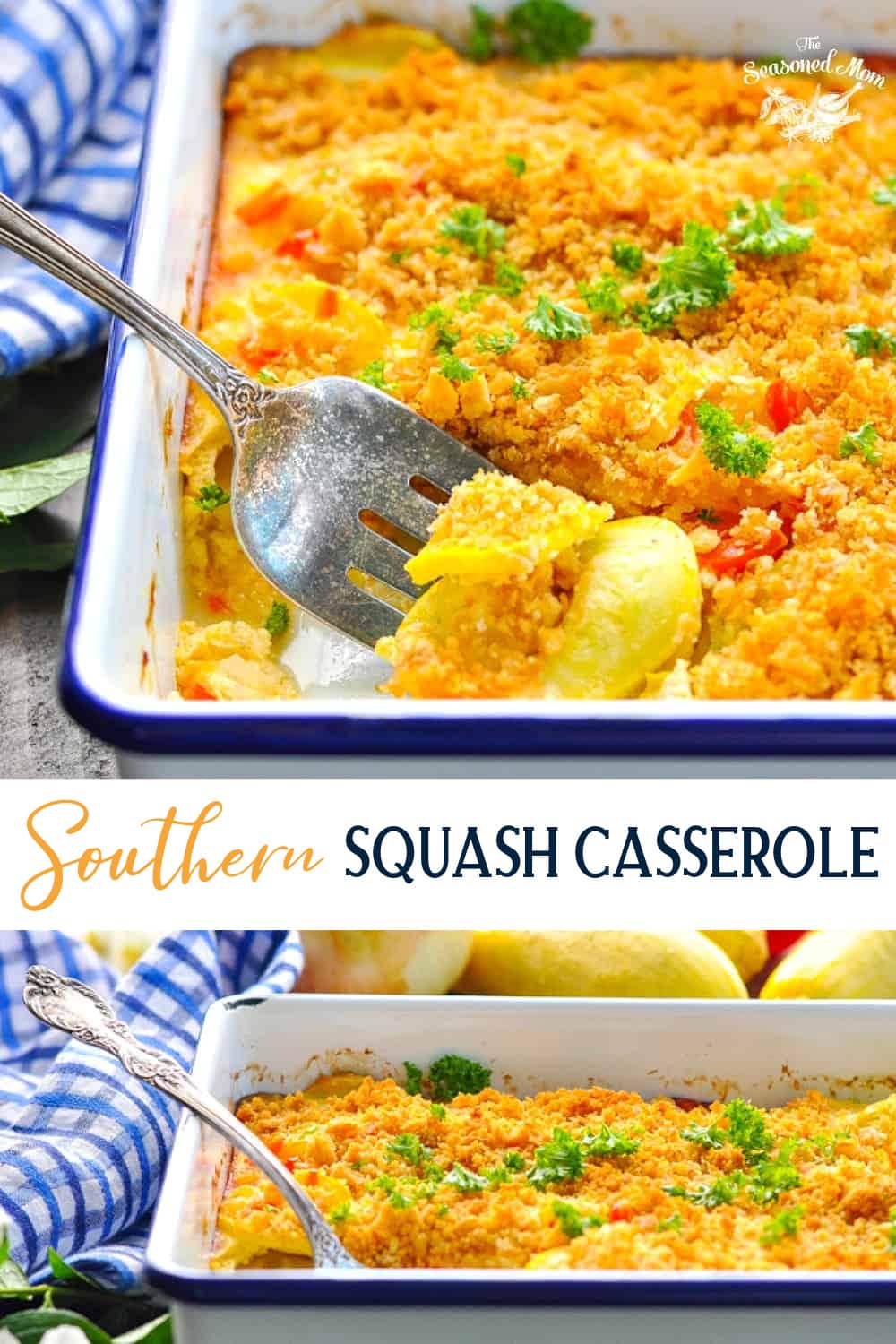 Southern Squash Casserole - The Seasoned Mom