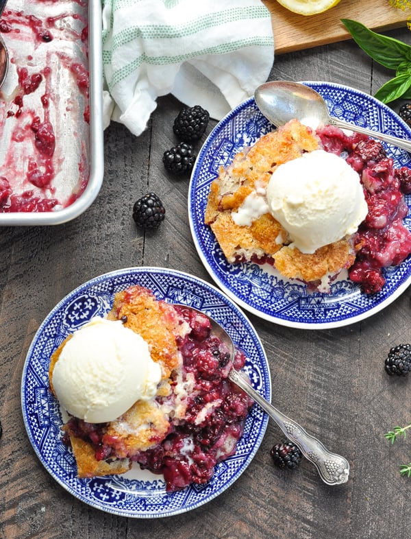 The Best Berry Cobbler - The Seasoned Mom