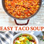 Easy Taco Soup - The Seasoned Mom