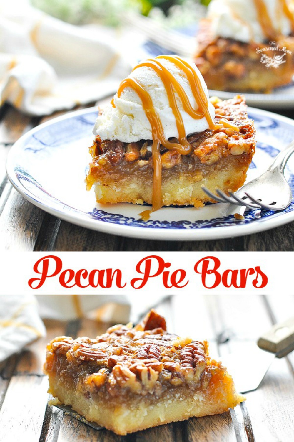 Easy Pecan Pie Bars The Seasoned Mom