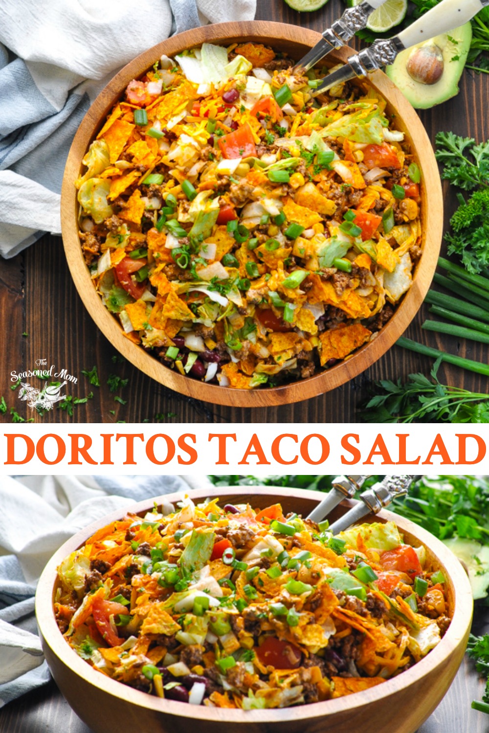 Doritos Taco Salad - The Seasoned Mom