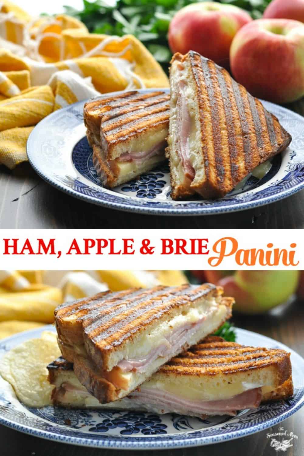 Ham Brie Apple Panini