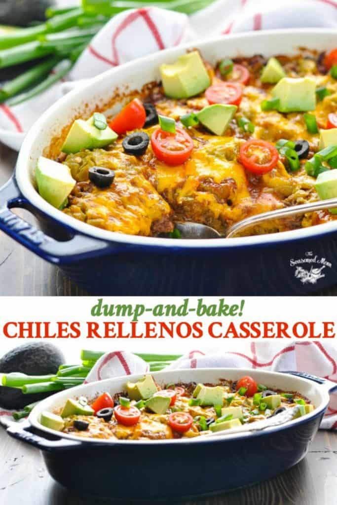 Dump-and-Bake Chiles Rellenos Casserole - The Seasoned Mom