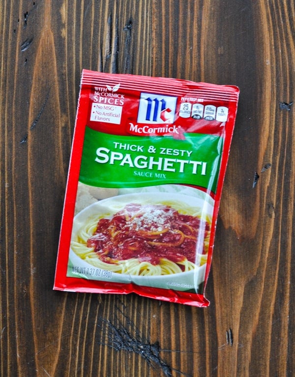 McCormick Thick And Zesty Spaghetti Sauce Mix, 1.37 oz (Pack of 14)