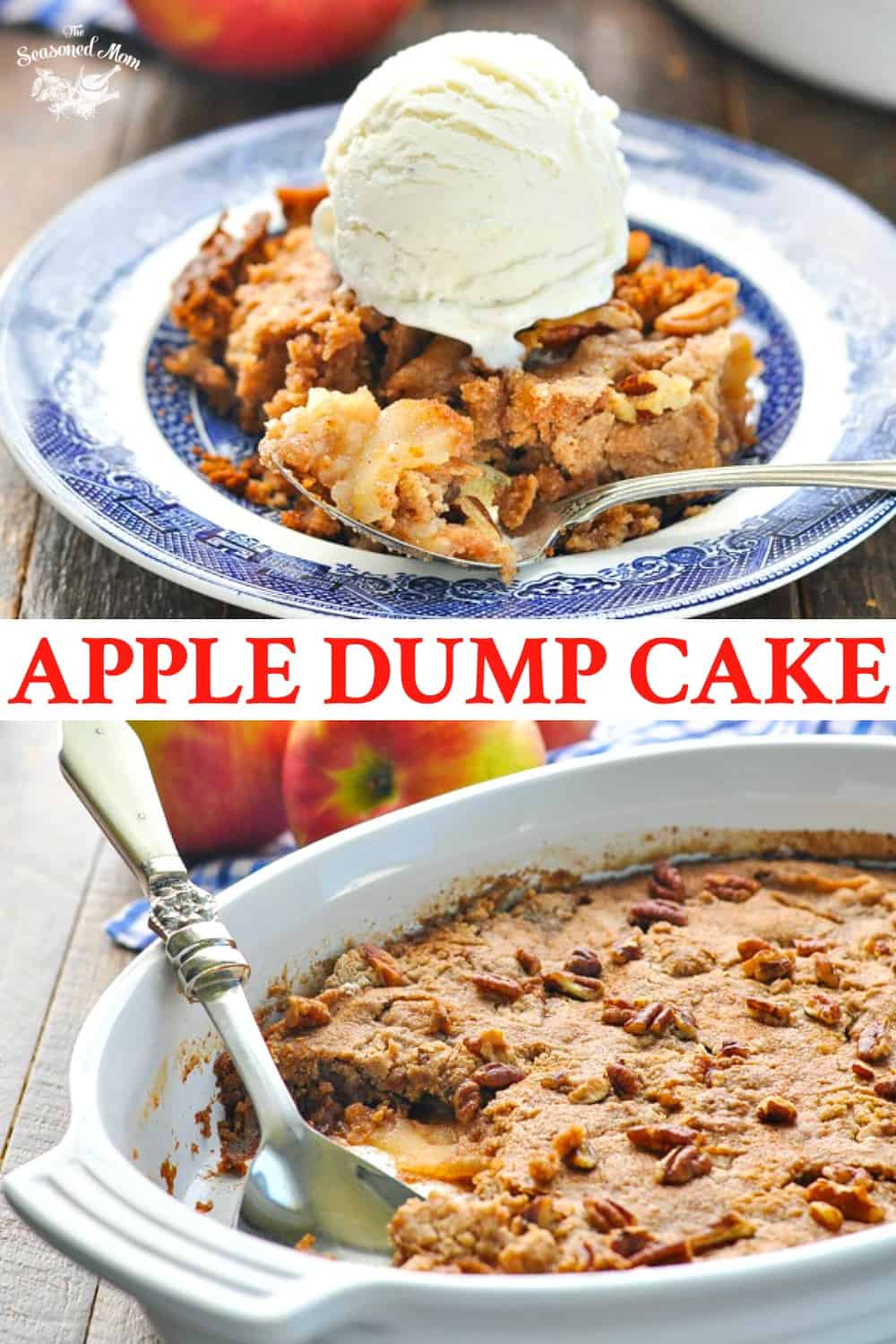 Apple Dump Cake - The Seasoned Mom