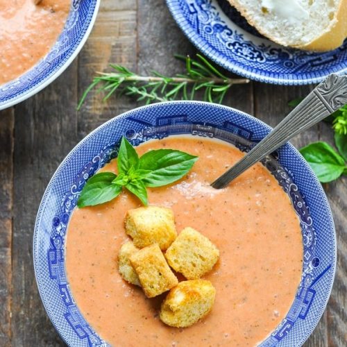 easy tomato bisque soup
