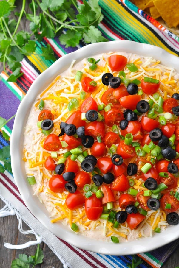 7 Layer Bean Dip - The Seasoned Mom