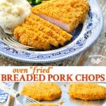 Oven Fried Breaded Pork Chops - The Seasoned Mom