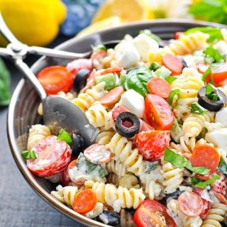 Creamy Pasta Salad Recipe - The Seasoned Mom