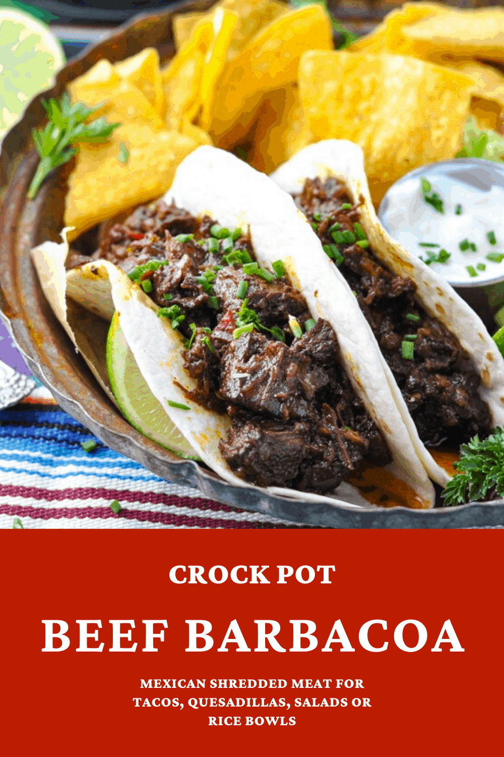 Crock Pot Beef Barbacoa - The Seasoned Mom