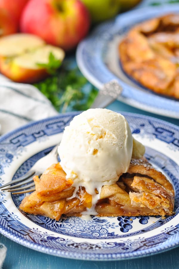 Easy Apple Galette - The Seasoned Mom