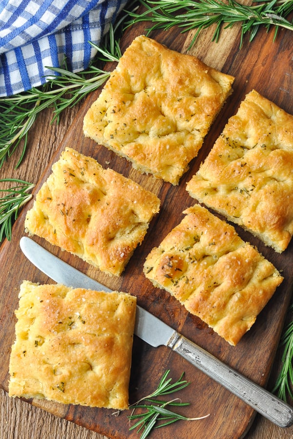 Focaccia Bread Recipe - The Seasoned Mom