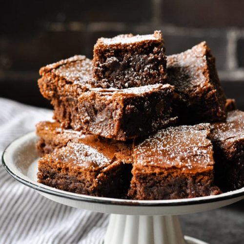 Classic Fudgy Brownies - The Chunky Chef