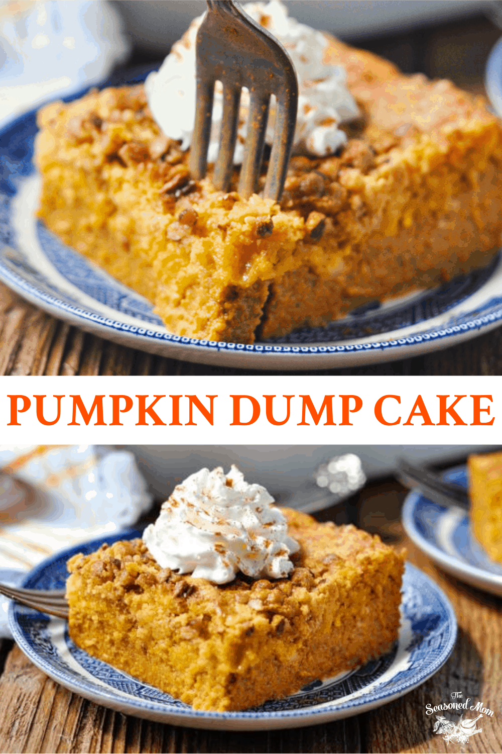 Pumpkin Dump Cake The Seasoned Mom