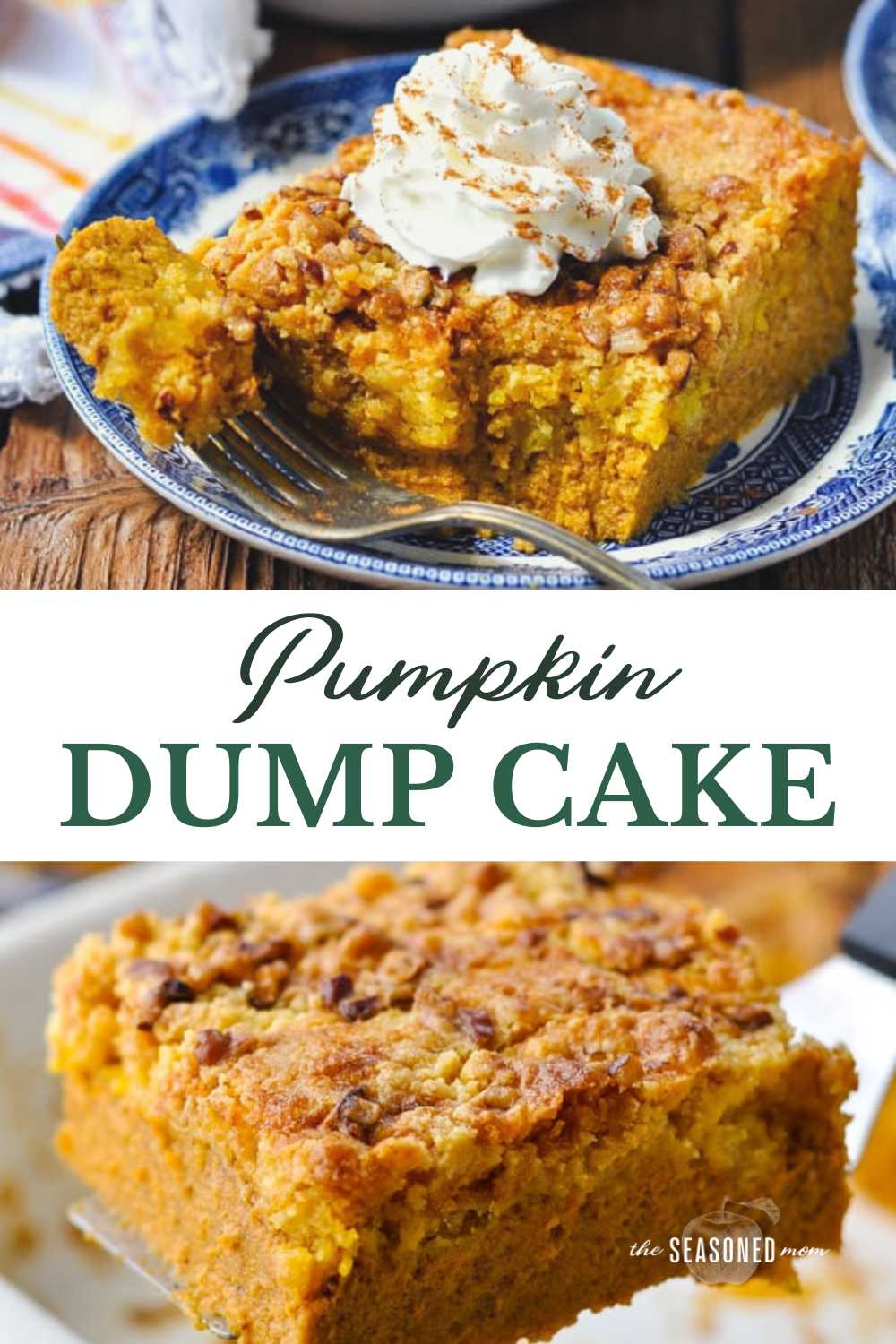 Pumpkin Dump Cake - The Seasoned Mom