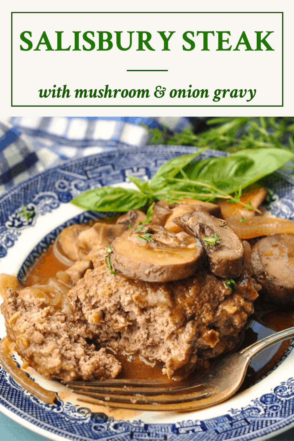 Homemade Salisbury Steak The Seasoned Mom 