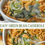 Easy Green Bean Casserole - The Seasoned Mom