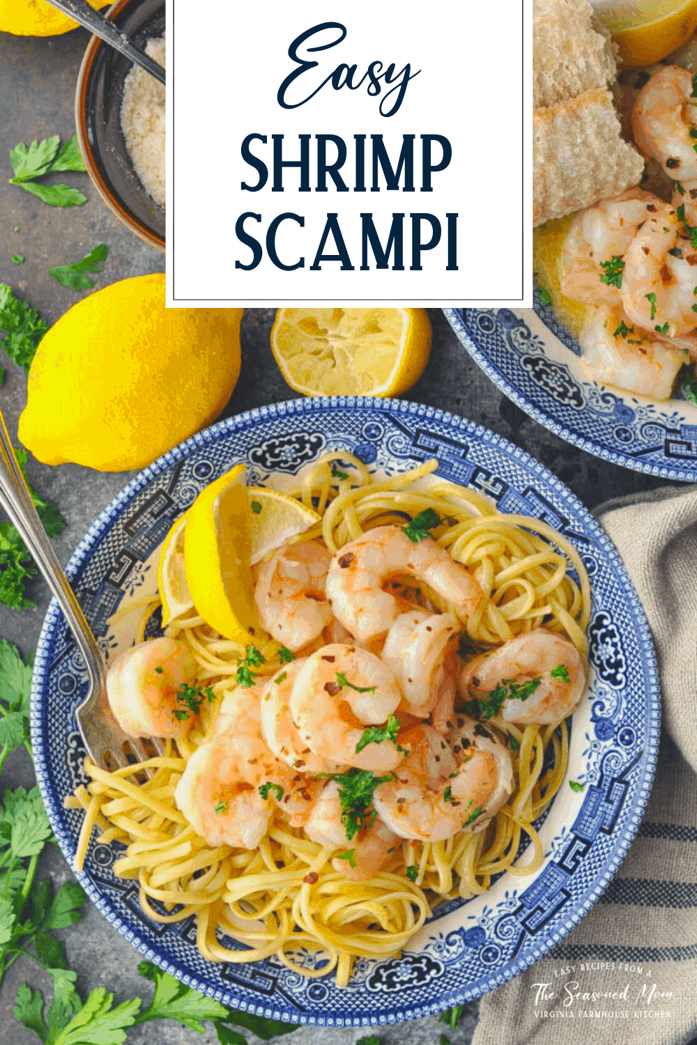 Easy Shrimp Scampi - The Seasoned Mom