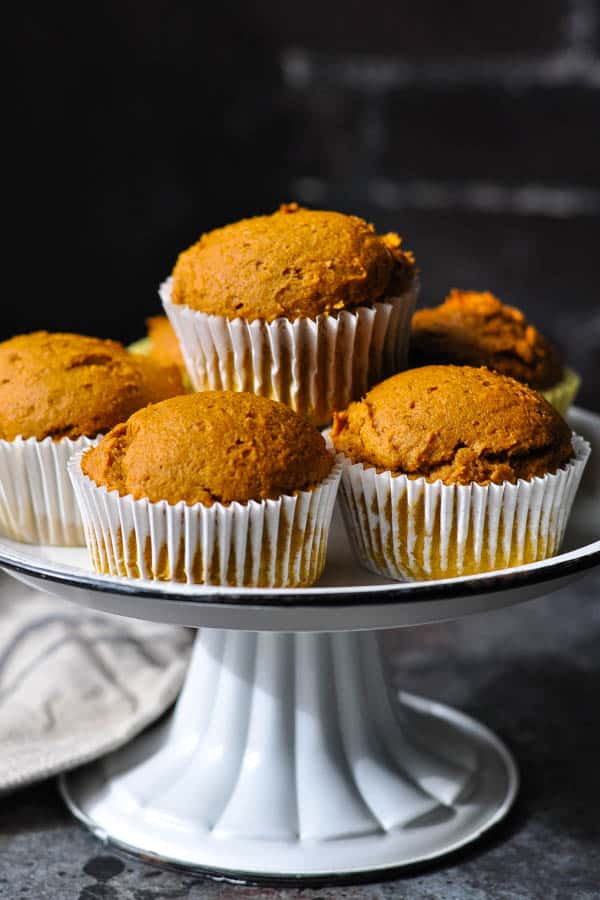 Two-Ingredient Pumpkin Spice Muffins