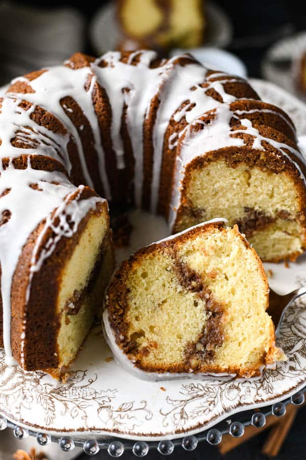 Hot Chocolate Coffee Rum Cake | Wishes and Dishes