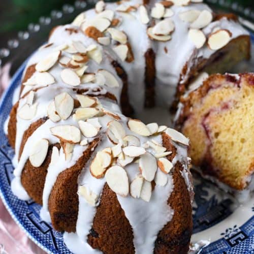 Cranberry Swirl Bundt Cake