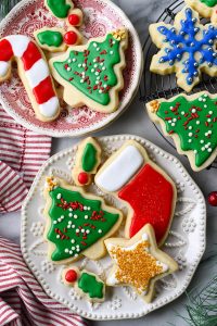 Soft Cut Out Sugar Cookies - The Seasoned Mom