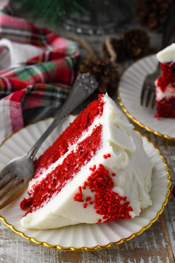 Classic Southern Red Velvet Cake - Mom Loves Baking