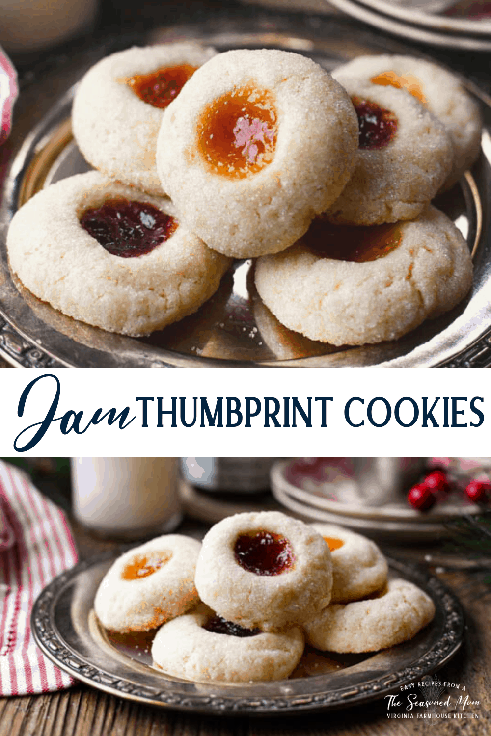 Thumbprint Cookies - The Seasoned Mom