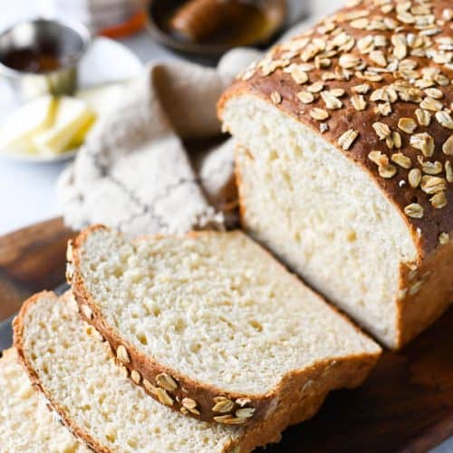 Oatmeal Bread Machine Recipe for the Best Toast (+ Video)