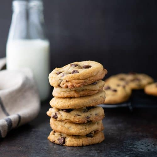 Soft and Chewy Chocolate Chip Cookies - The Seasoned Mom