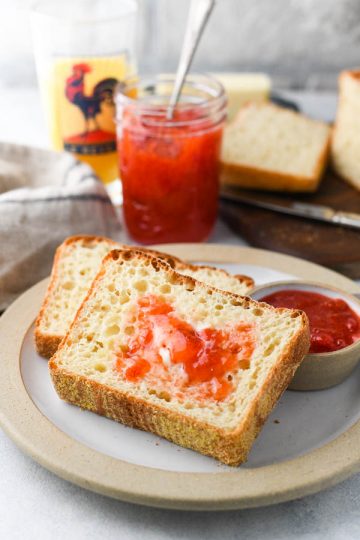 English Muffin Bread No Knead The Seasoned Mom