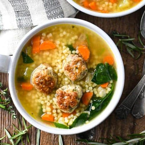 Easy Slow Cooker Italian Wedding Soup - Cozy Country Living